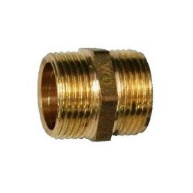 Spojka na AQ hadicu G3/8"/G3/8" vonk+vonk, mosadz Spojka na AQ hadicu G3/8"/G3/8" vonk+vonk, mosadz